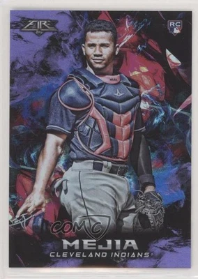 2018 Topps Fire Purple /99 Francisco Mejia #166 Rookie RC - Image 1 of 2