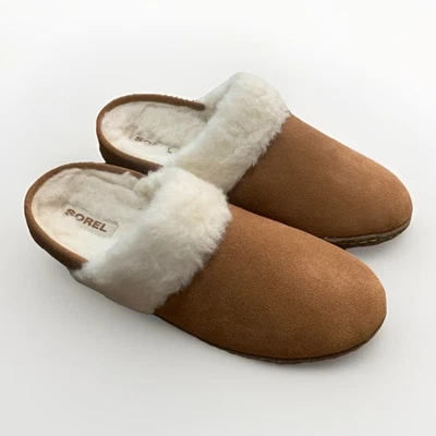 Sorel Women's Nakiska Slide II - Camel Brown, Natural Size 11 - Image 1 of 4