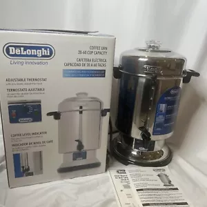 DeLonghi Coffee Urn 20-60 Cup Capacity Model DCU60T Living Innovation - Picture 1 of 8