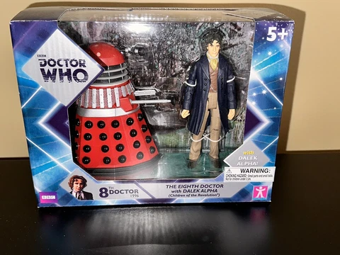 Doctor Who The Eighth Doctor Children Of The Revolution Set  TRU Ex Dalek Alpha Cover