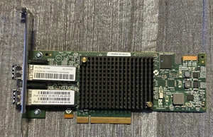 IBM 577F LPE16002 Dual Port Fibre 16Gb/s PCIe FC Host Bus Adapter 00E3496 FP - Afbeelding 1 van 3