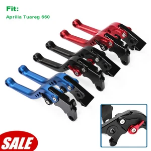 For 21-24 Aprilia Tuareg 660 CNC Short Hand Brake Clutch Levers Handles Control - Picture 1 of 40