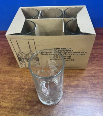 (6) Dewars DWR Highball Glass - Image 1 of 4