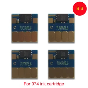 974XL Permanent Chips for HP PageWide Pro 352dw 377dw 452dn 477dn 552dw Printer - Picture 1 of 4