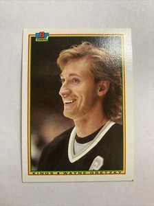 1990 Bowman Hockey #143 WAYNE GRETZKY Topps HOF Legend Mint - Picture 1 of 4