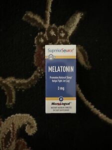 Superior Source Melatonin 3 mg 60 Tabs