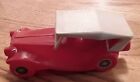 Vintage Avon Stutz 1936 MG Car Cologne Bottle, collectible, red, glass