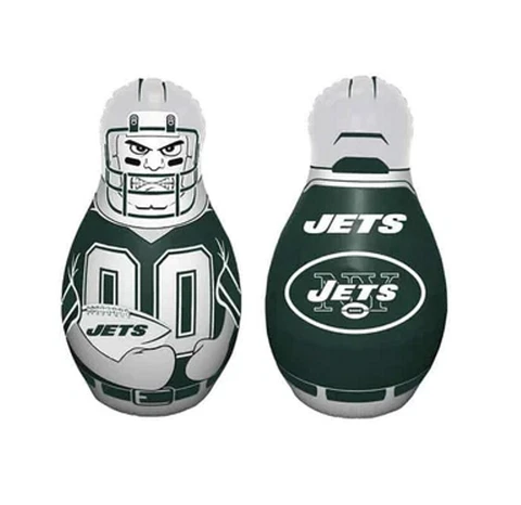 NEW YORK JETS / AARON RODGERS 40" INFLATABLE BOUNCE BACK PUNCHING BAG FREE SHIP Cover