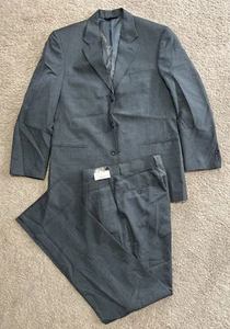 Mens 2 Piece Suit By BOLZANO size 40R And 34w Brand New - Picture 1 of 7