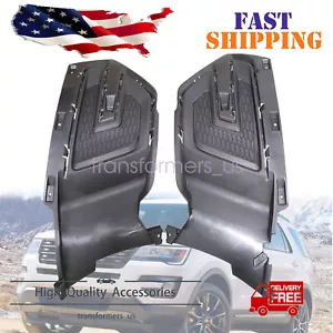 Pair Front Fog Light Cover Set For 2016 2017 Ford Explorer FO1039175 FO1038175 - Picture 1 of 9