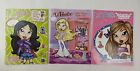 2004 Lil Bratz Funky Fashion Creator Paper Dolls Book New Unused Lot Of 3