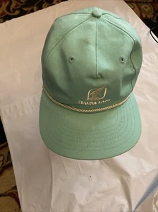 Cappello vintage Mauna Lani StrapBack Texace ricamato made in USA cappello da golf in corda - Foto 1 di 4