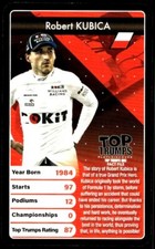 #FR040 ROBERT KUBICA Oddball F1 Racing Card FREE SHIPPING