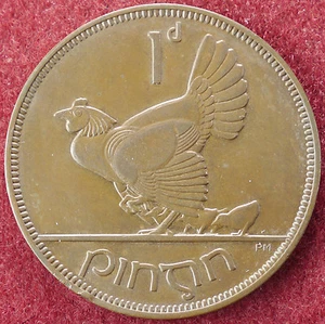 Penny de Irlanda 1937 (D2004) - Imagen 1 de 2