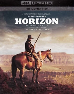 HORIZON: AN AMERICAN SAGA CHAPTER 1 4K ULTRA HD SET w/ Kevin Costner & Ella Hunt - Picture 1 of 4