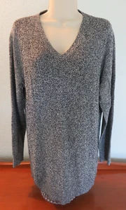 Charter Club Sweater Women's Black and White Pullover Whimsy Size XL NWT - Picture 1 of 7