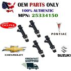 OEM Delphi x4 Fuel Injectors for 2004-2005 Chevrolet & Suzuki & Pontiac 1.6L I4