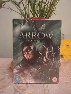 Arrow - Series 1-4 - Complete (DVD, Region UK 2016) - New & Sealed - Free Post  - Image 1 of 4