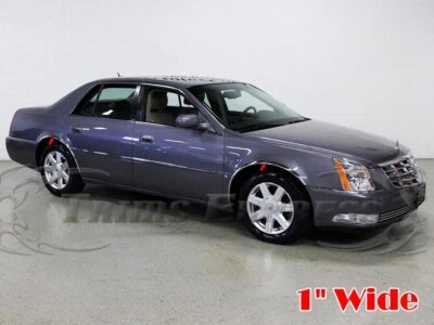 for:QMI 00-05 Cadillac DeVille/2006-2011 DTS Stainless Wheel Well Fender Trim 1" - Image 1 of 4