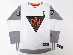 McDAVID WHITE TEAM NORTH AMERICA 2016 WORLD CUP OF HOCKEY ADIDAS HOCKEY JERSEY - Picture 1 of 4