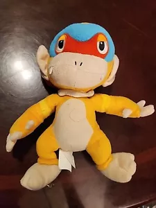 2007 Jakks Pokemon Monferno Talking Plush Stuffed Animal Infernape Chimchar - Picture 1 of 5