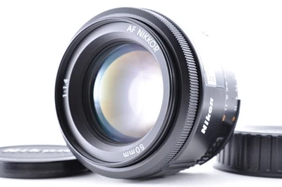 Nikon AF NIKKOR 50mm f/1.4 Standard Prime Lens F Mount [Mint] From Japan #0192 - Image 1 of 4
