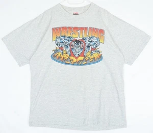 Camiseta gris vintage años 90 Wrestling Release The Beast XL para hombre - Imagen 1 de 5