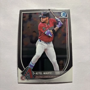 2025 Bowman Chrome #51 Ketel Marte Base Arizona Diamondbacks - Picture 1 of 2