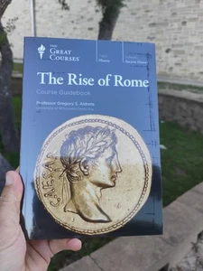 New Sealed Great Courses The Rise Of Rome DVD + Course Guidebook - Foto 1 di 3