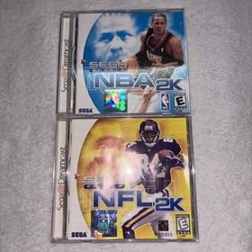 NBA 2K & NFL 2K Sega Dreamcast Game Lot Bundle Complete CIB - RARE HOLY GRAIL