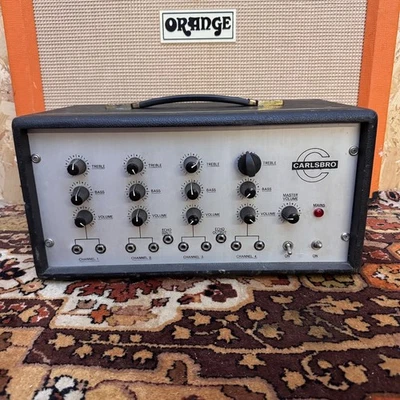 Vintage 1960s Carlsbro 4-Channel 100w PA Valve Amplifier w/ C-Core Transformers - Image 1 of 4