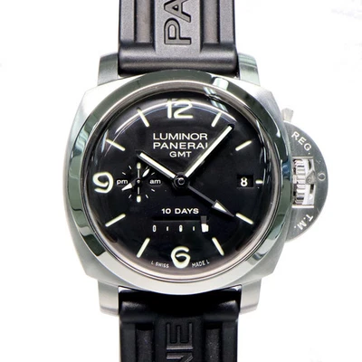 Reloj usado PANERAI Luminor 1950 10 días GMT 44 MM PAM00270 negro para hombre #91030 Foto 1 de 4