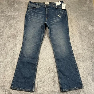 Wrangler High Rise Bold Boot Cut Jeans Women's 16 35x31 Rodeo Western Cowgirl - Image 1 of 4