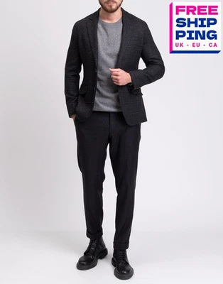 Chaqueta Blazer Hackett Robert Noble Lana Talla 44R / 54R / XL Ventana PVP €495  Foto 1 de 4