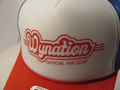 Gorra de camionero Wynonna Judd Fan Club roja blanca azul gorra patriótica con cierre a presión Foto 1 de 4