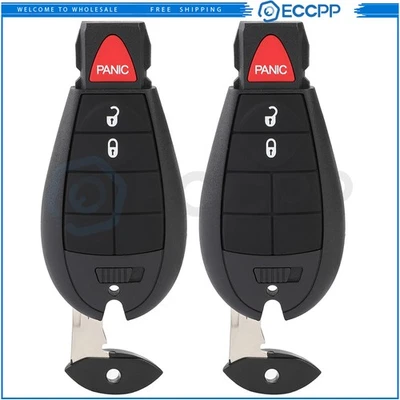 2 para RAM 1500 Dodge Durango Journey 2010 2011 2012 sistema de entrada remota sin llave Foto 1 de 4