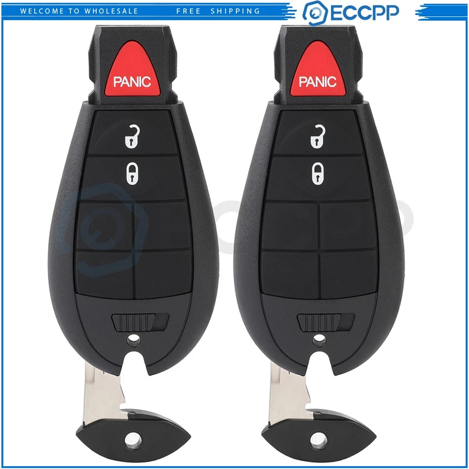 2 para RAM 1500 Dodge Durango Journey 2010 2011 2012 sistema de entrada remota sin llave Foto 1 de 4