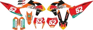 Graphics kit for KTM SXF EXC 2019 2020 2021 2022 EXC-F SX-F DECALS STICKERS - Picture 1 of 1