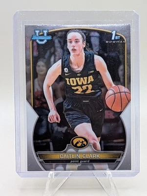 2023 Topps Bowman Chrome U 1st Bowman Caitlin Clark #50 — 第 1/2 张图片