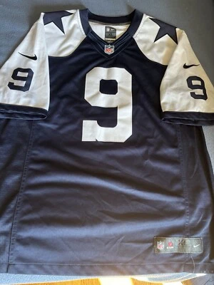 Camiseta deportiva alternativa Dallas Cowboys Tony Romo Nike limitada cosida talla XL para hombre Foto 1 de 4
