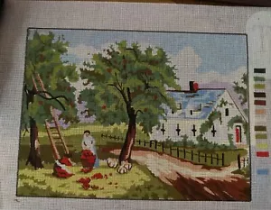 needlepoint Tapestry Gobelin Harvest Temeljkovic Canvas Only 30x40cm - Picture 1 of 3