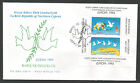 Turkish North Cyprus Stamps TRNC SG 395 MS 1995 Europa Peace and Freedom - FDC