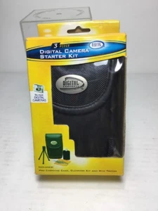 Digital Concepts Digital Camera Starter Kit with Camera Case, Tripod, Cleaning - Picture 1 of 4