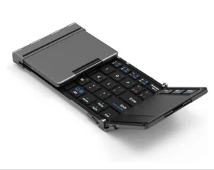 iClever Keyboard Folding Bluetooth usb Touchpad IC-BK08 from Japan New folding - Picture 1 of 8