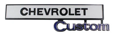 1969-1972 Chevy Truck Glove Box Door Emblem Chevrolet Custom - Image 1 of 4