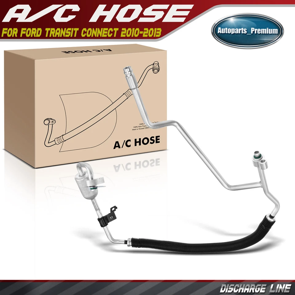 Nueva manguera de descarga de refrigerante de aire acondicionado para Ford Transit Connect 2010-2013 9T1Z19972A Foto 1 de 4