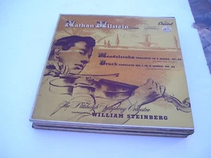 MILSTEIN, MENDELSSOHN, CONCERTO IN D, BRUCH NO 1,, CAPITOL FDS,P 8243 ,STEINBERG - Imagen 1 de 1
