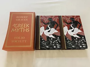 Folio Society GREEK MYTHS Vol I & II Robert Graves 2005 SLIPCASE MNT Out of Prnt - Picture 1 of 15