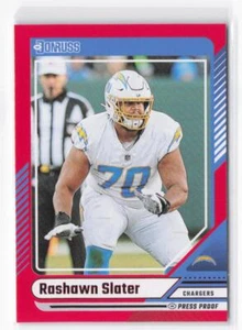 2024 Donruss Rashawn Slater #38 Press Proof Red - Picture 1 of 2