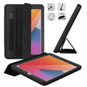 iPad Air 3 10.5'' 2021 Armor Case Folio Case Rugged Cover with Pencil Holder - Picture 1 of 8